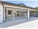 Spacious garage with ample storage space, clean epoxy flooring, and access to additional amenities at 6310 95Th E St, Bradenton, FL 34202