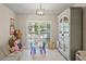 Charming playroom is filled with natural light and creative play options for children at 6712 Jennifer Dr, Temple Terrace, FL 33617