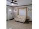 Inviting living room featuring tile floors and modern decor at 7503 N Howard Ave, Tampa, FL 33604