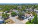 Aerial shot of the neighborhood, showcasing the property's location amidst lush greenery and community setting at 1110 36Th N Ave, St Petersburg, FL 33704