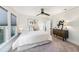Cozy bedroom with plush carpet, natural light, and stylish decor at 1207 E Giddens Ave, Tampa, FL 33603