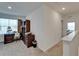 Home office area featuring a wooden desk and ample storage at 138 Mangrove Shade Cir, Apollo Beach, FL 33572