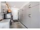 Well-organized garage with ample storage cabinets and a clean, functional space at 16677 Vibrato Ln, Land O Lakes, FL 34638
