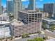 Aerial view of the building highlighting its proximity to downtown and surrounding cityscape at 175 2Nd S St # 907, St Petersburg, FL 33701