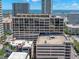 Cityscape aerial view emphasizing building's design and integration within the urban environment at 175 2Nd S St # 907, St Petersburg, FL 33701