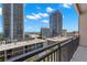 Blue sky over the harbor and lush green space with views of the surrounding high rises at 175 2Nd S St # 907, St Petersburg, FL 33701