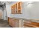 Spacious hallway features built-in cabinetry, offering ample storage and contemporary design at 175 2Nd S St # 907, St Petersburg, FL 33701