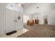 Welcoming entryway with tiled floor and dining area at 1805 Stable Trl, Palm Harbor, FL 34685