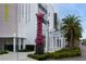 Contemporary art installation with glass and stone, set against a modern building at 200 4Th S Ave # 303, St Petersburg, FL 33701