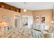 Comfortable bedroom with stylish furniture, creating a serene and inviting atmosphere at 2309 New Orchard Ct, Sun City Center, FL 33573