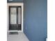 Close up of front door with sidelights at 5609 Silver Sun Dr, Apollo Beach, FL 33572