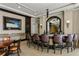 Community bar featuring plenty of seating and a television for entertainment at 5823 Bowen Daniel Dr # 606, Tampa, FL 33616