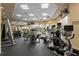 Well-equipped fitness center featuring modern exercise machines, free weights, and mirrored walls at 5823 Bowen Daniel Dr # 606, Tampa, FL 33616