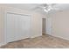 Bedroom with closet and neutral paint at 628 Bosphorous Ave, Tampa, FL 33606