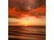 Panoramic sunset view showing the colorful sky, clouds and peaceful ocean at 833 Lantana Ave, Clearwater Beach, FL 33767