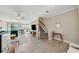 Inviting living area with an open layout and seamless flow to the kitchen at 11548 Crowned Sparrow Ln, Tampa, FL 33626
