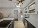 Bright kitchen featuring stainless appliances, modern cabinets, and plenty of counter space at 131 Oak Park Ave, Brooksville, FL 34601