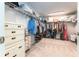 Organized walk-in closet with plenty of storage space for clothes and accessories at 14623 Horse Trot Rd, Lithia, FL 33547