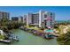 Charming waterfront condo with private boat dock, swimming pool and quick access to the Gulf at 1581 Gulf Blvd # 301N, Clearwater Beach, FL 33767