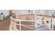 Wide view of the two story lobby with a light peach color scheme at 16400 Gulf Blvd # 505, North Redington Beach, FL 33708