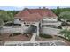 Exterior aerial view of The Averon at Cheval's clubhouse featuring well-manicured landscaping at 18836 Maisons Dr, Lutz, FL 33558