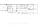 Detailed floor plan showing layout of rooms, including bedrooms, kitchen, and living areas at 19194 Lake Audubon Dr, Tampa, FL 33647