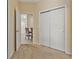 Hallway featuring closet with sliding doors at 20117 Indian Rosewood Dr, Tampa, FL 33647