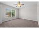 Carpeted bedroom with natural light and window views at 246 Castlekeeper Pl, Valrico, FL 33594