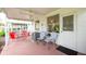 Inviting patio with seating area, perfect for enjoying the outdoors and views at 2469 Franciscan Dr # 19, Clearwater, FL 33763