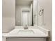 Close up of bathroom featuring a vanity, and neutral finishes at 3764 Laughing Dove Ave, Sun City Center, FL 33573