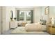 Serene bedroom featuring a plush bed, elegant dresser, and comfortable seating area with ample natural light at 4470 Southern Valley Loop, Brooksville, FL 34601