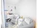 Comfortable office with modern decor, natural light, and gray swivel chairs at 4816 Snook Se Dr # F, St Petersburg, FL 33705