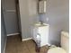 Bathroom features a modern vanity, toilet, and shower, providing a clean and functional space for everyday use at 536 89Th N Ave, St Petersburg, FL 33702