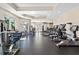 Bright gym filled with treadmills, ellipticals, and weight machines, providing a comprehensive workout space at 555 5Th Ne Ave # 424, St Petersburg, FL 33701