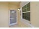 Exterior door and window showing unit number 614 at 600 Gardens Edge Dr # 614, Venice, FL 34285