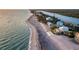 Beautiful shot of beach homes along a beachside community near the ocean at 770 N Manasota Key Rd, Englewood, FL 34223