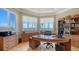 The office has natural light, wood cabinets, and scenic water views at 770 N Manasota Key Rd, Englewood, FL 34223