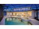 Relaxing pool area features a jacuzzi and seamless indoor/outdoor living spaces at 770 N Manasota Key Rd, Englewood, FL 34223