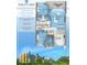 Detailed floor plan showcasing a 2-bedroom, 2-bath condo with a den and private lanai at 960 Starkey Rd # 1503, Largo, FL 33771