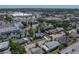 Aerial view of home in neighborhood near commercial areas at 10562 Lake Dr, Seminole, FL 33772