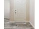 Inviting entryway featuring wood-look tile flooring and a neutral-toned front door at 1231 Godavari Way # 103, Wesley Chapel, FL 33543