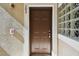 Close up front door of condo #103 at 1231 Godavari Way # 103, Wesley Chapel, FL 33543