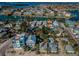 Waterfront neighborhood with a mix of residential buildings, set along scenic canals and waterways at 12409 Gulf Blvd, Treasure Island, FL 33706