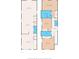 Floor plan showing layout of first and second floors at 1816 E 15Th Ave, Tampa, FL 33605
