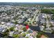 Expansive view of canal community with waterfront homes and serene waterway at 250 W Canal Dr, Palm Harbor, FL 34684