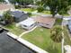 Waterfront property with green lawn, private dock and canal views at 250 W Canal Dr, Palm Harbor, FL 34684