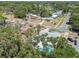Picturesque neighborhood with mature trees and serene waterfront views, offering a peaceful residential setting at 3072 Keene Park Dr, Largo, FL 33771