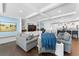 Beautiful living room with modern furnishings, adjacent to kitchen at 310 S Habana Ave # 5, Tampa, FL 33609