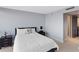 Comfortable bedroom featuring a queen bed and black nightstands for a relaxing space at 3301 Bayshore Blvd # 2207B, Tampa, FL 33629
