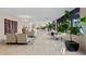 Lobby with expansive windows and elegant seating areas at 3301 Bayshore Blvd # 2207B, Tampa, FL 33629